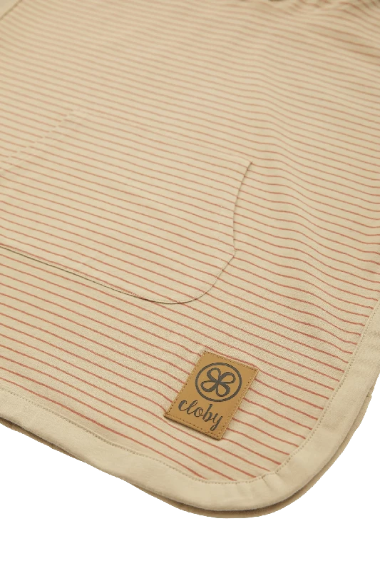 Cloby UV Poncho - Sandy Beach/ Peanut Brown (3-5 år)