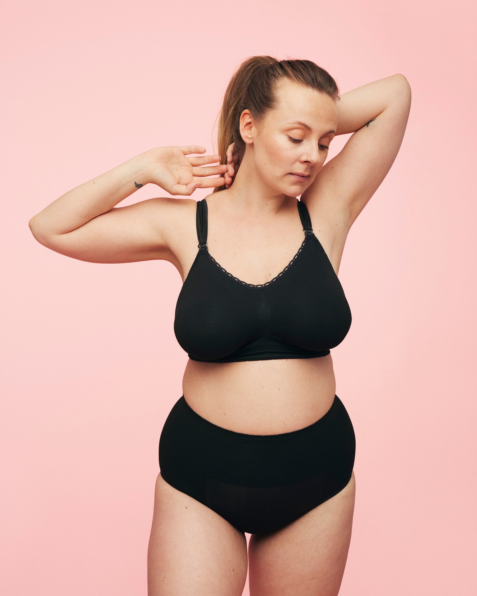 Momkind Amme-bh Sort - S/M H-K