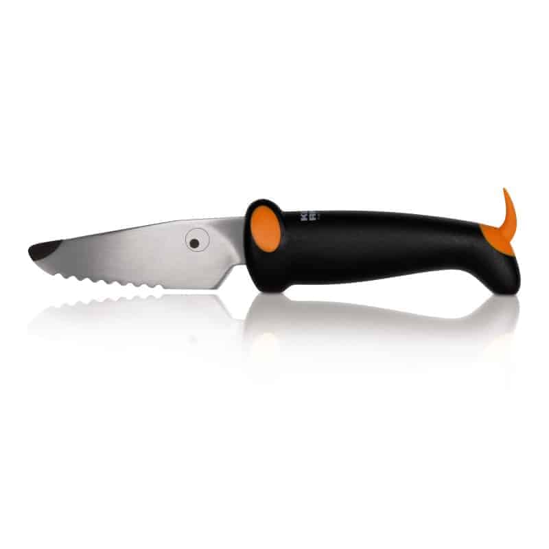 Kinderkitchen børnekokkeknivsæt - orange/sort