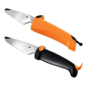 Kinderkitchen børnekokkeknivsæt - orange/sort