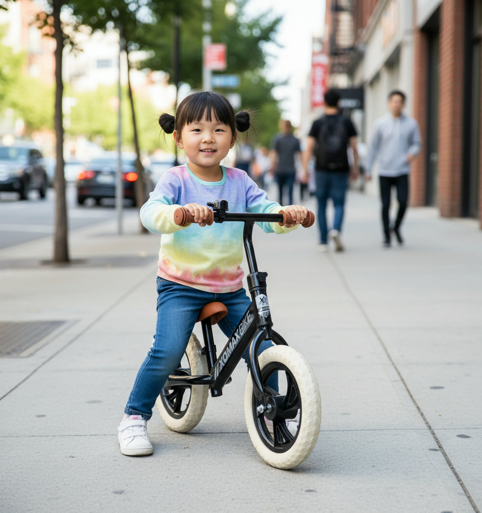 Xomax Løbecykel - Sort