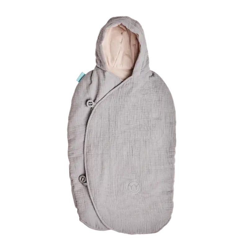 Najell barnevognsdragt - Mercury Grey