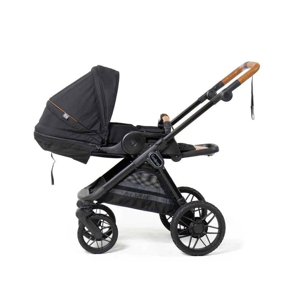 Emmaljunga Sento Pro outdoor Black + Autostolspakke