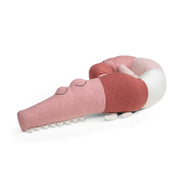 Sebra strikket mini - pude Sleepy Croc blossom pink