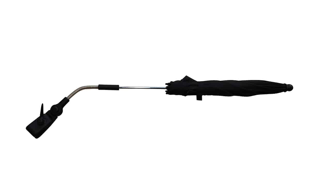 BabyDan parasol - universel - sort