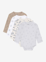 Pippi Langærmet Body 4 stk - Rainy Day