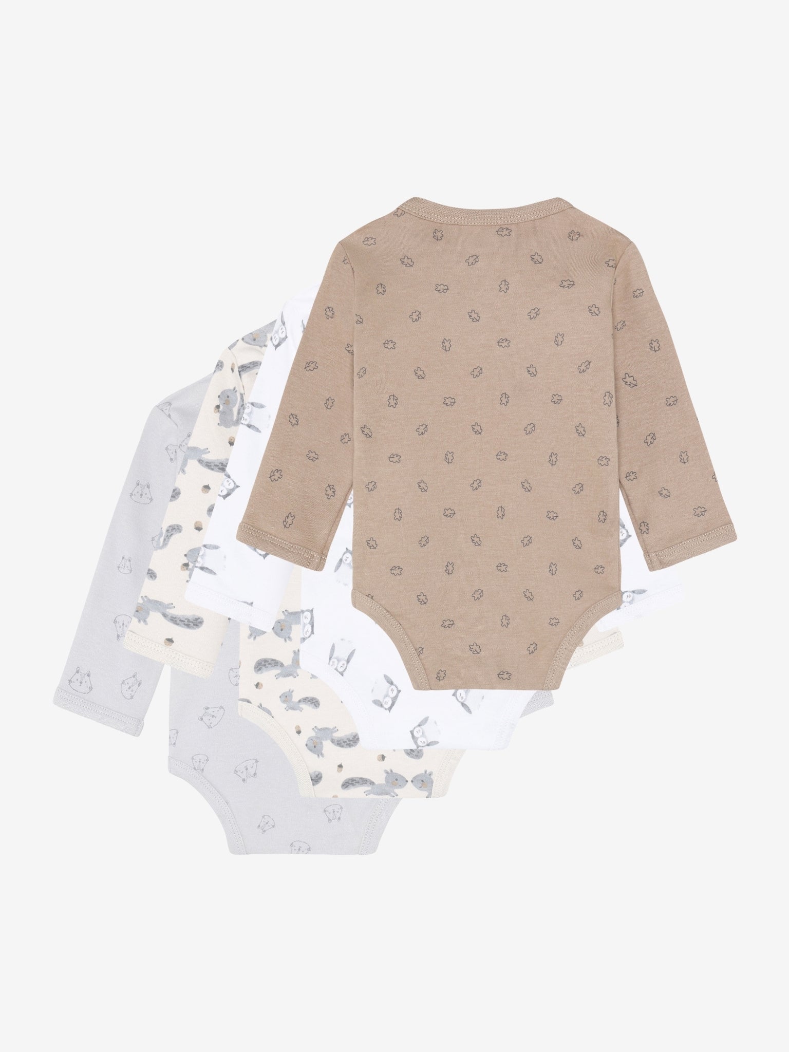 Pippi Langærmet Body 4 stk - Rainy Day