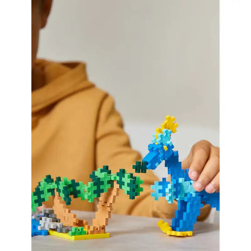 Plus-Plus Learn To Build Dinosaurs