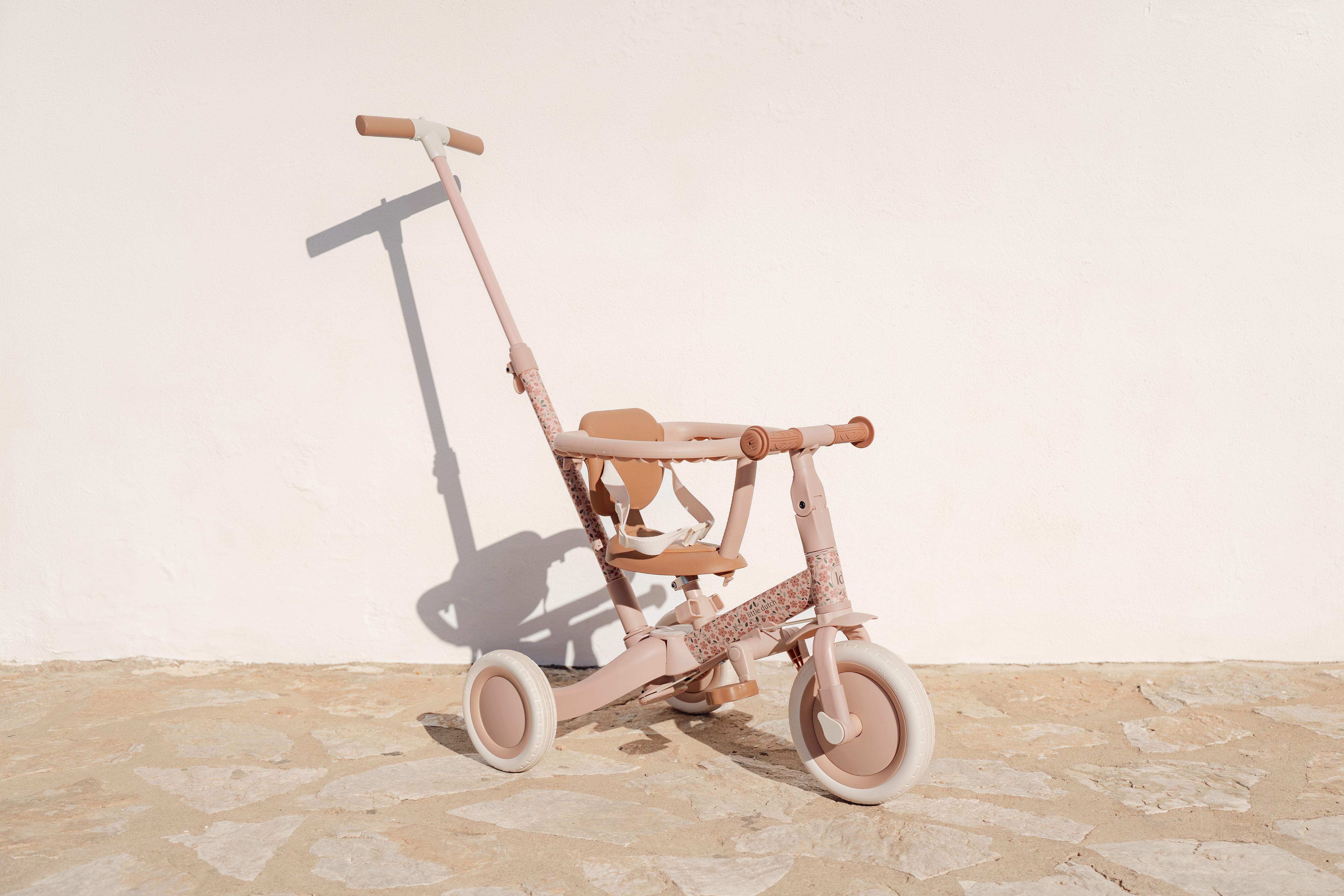 Little Dutch - 4 i 1 Tricykel - Pink
