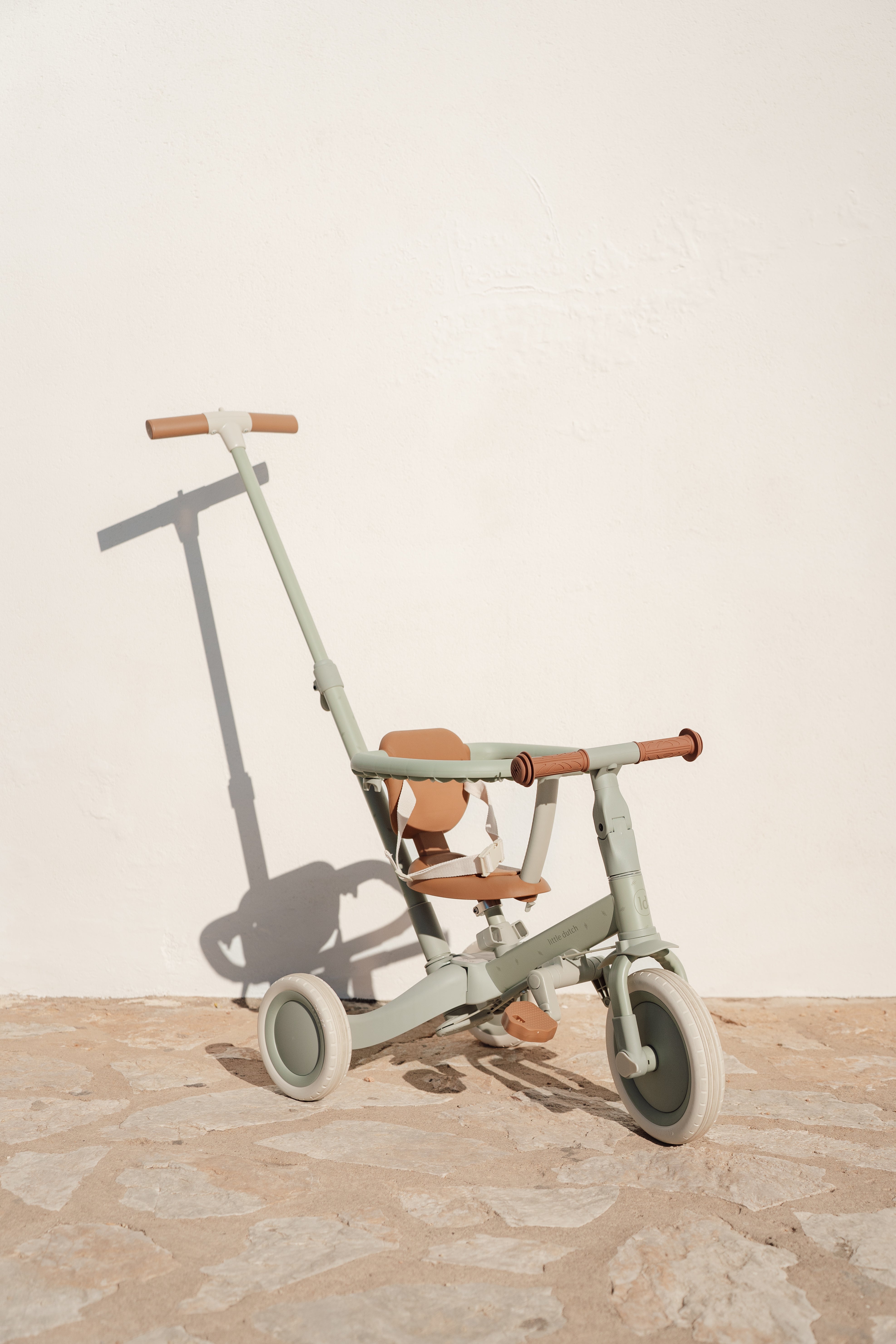 Little Dutch - 4 i 1 Tricykel - Green