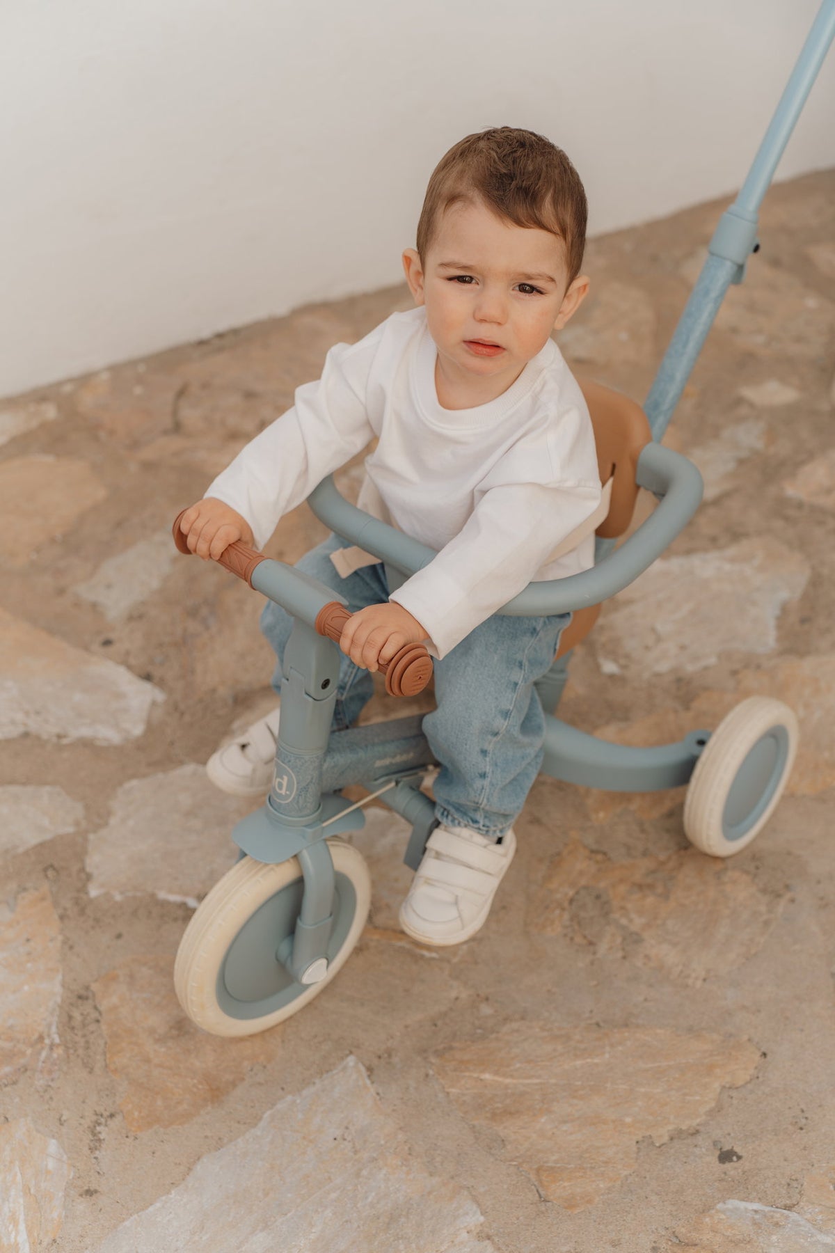 Little Dutch - 4 i 1 Tricykel - Blue