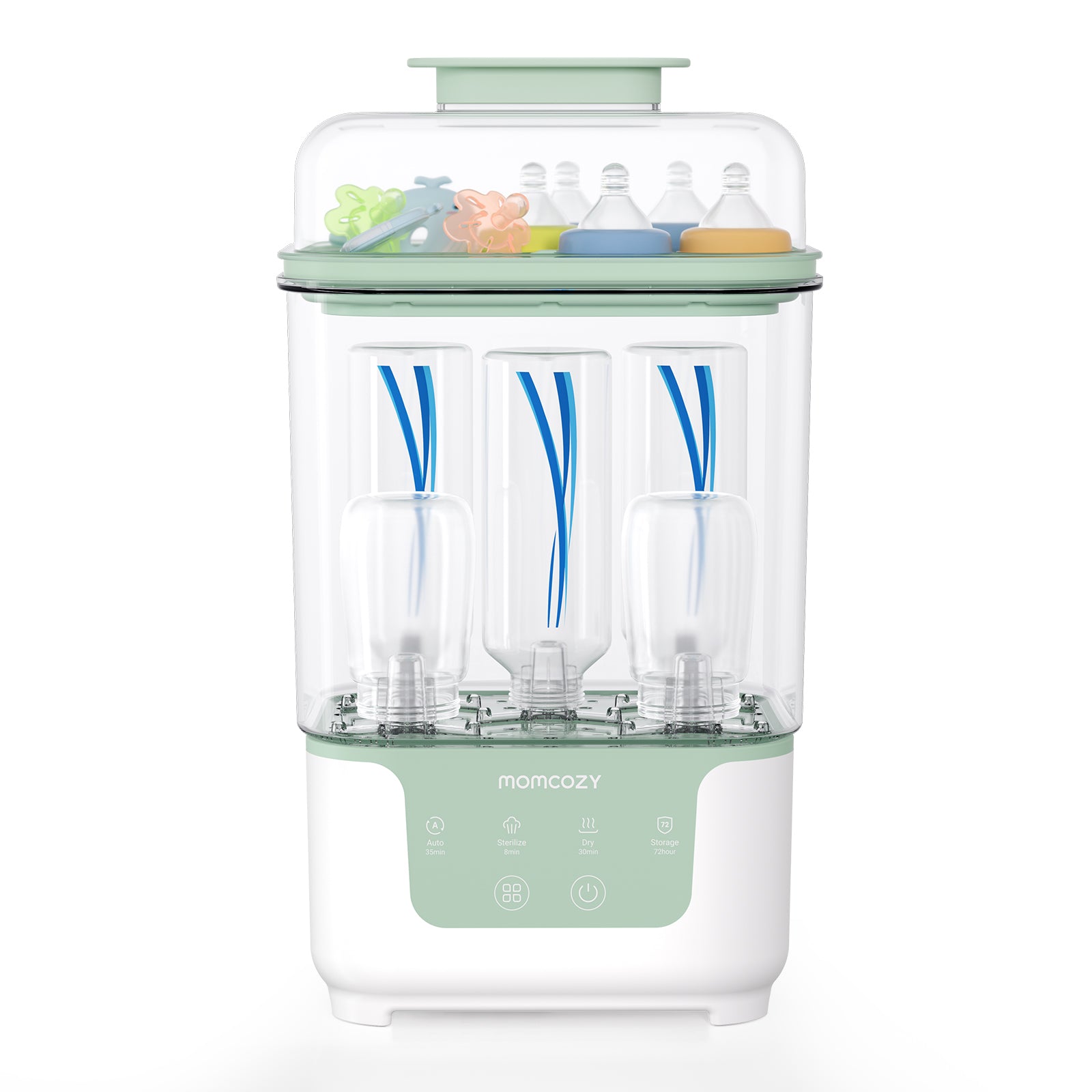 Momcozy 4-i-1 flaskesterilisator