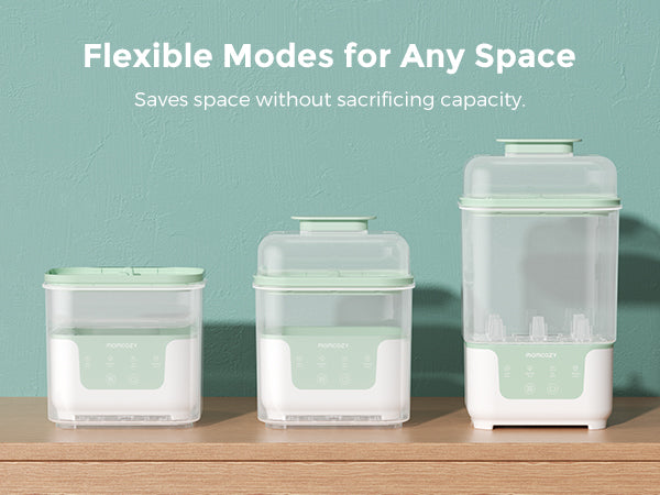 Momcozy 4-i-1 flaskesterilisator