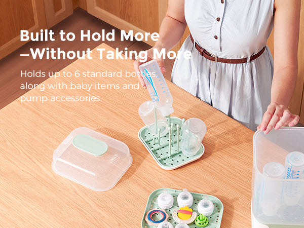 Momcozy 4-i-1 flaskesterilisator
