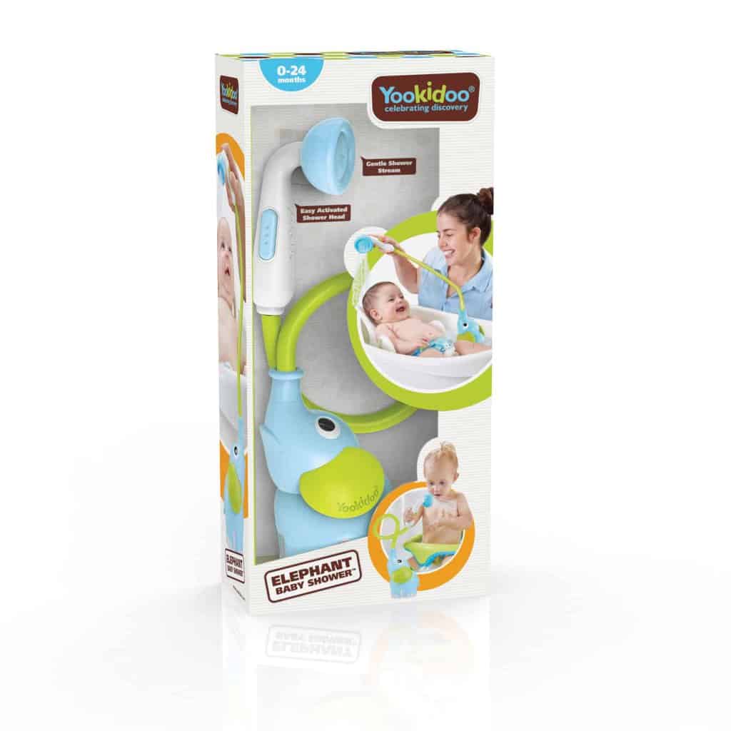 Yookidoo Elefant Bruser - Blå