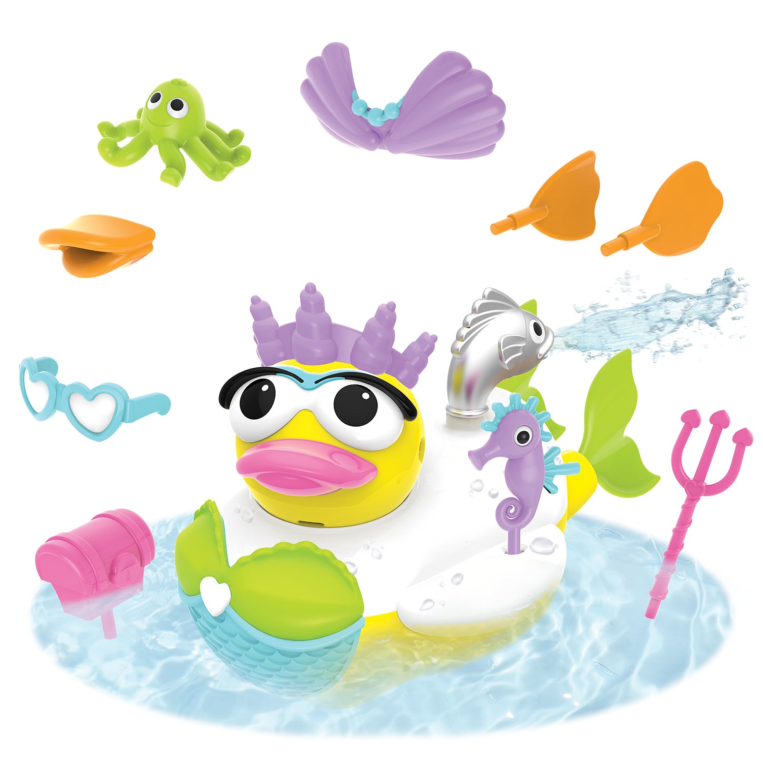 Yookidoo Jet Duck - Lav en havfrue