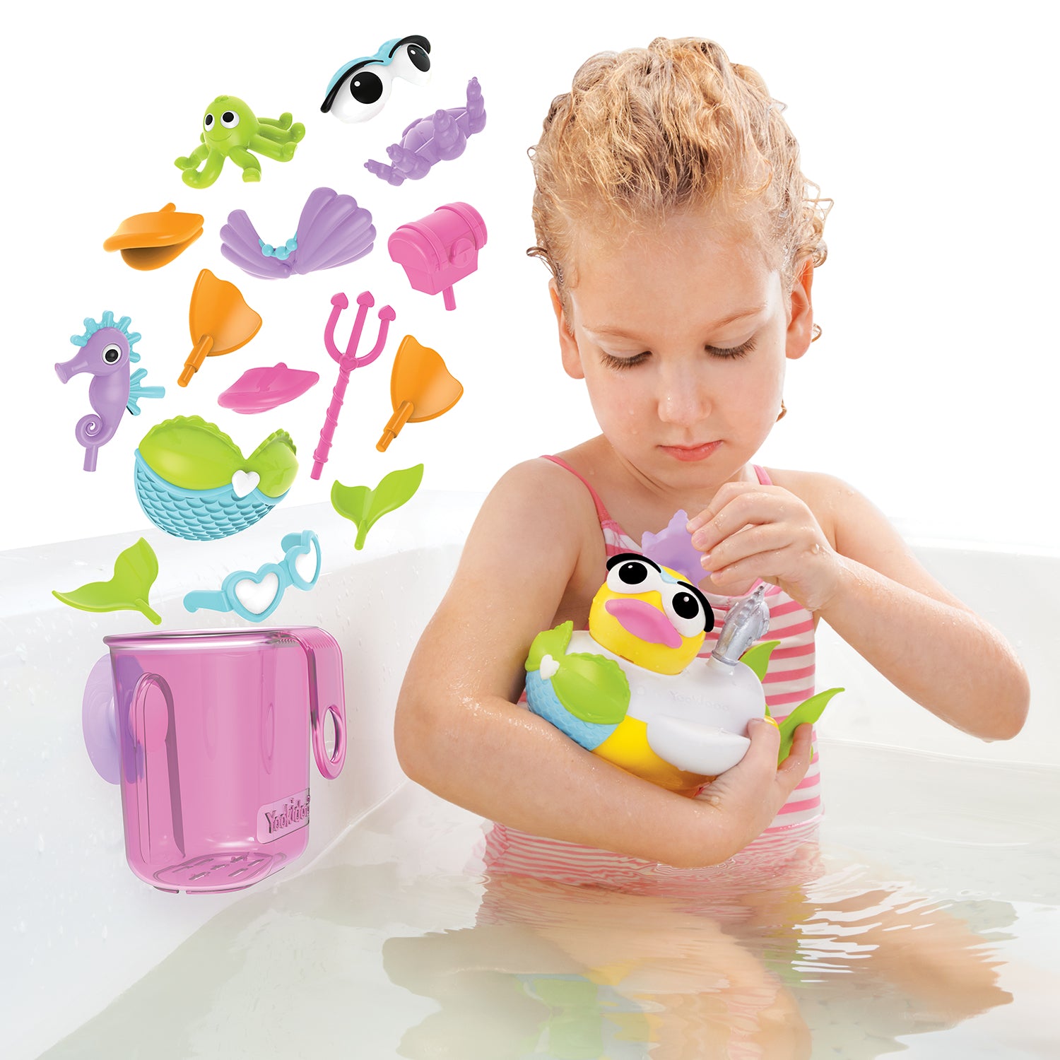 Yookidoo Jet Duck - Lav en havfrue