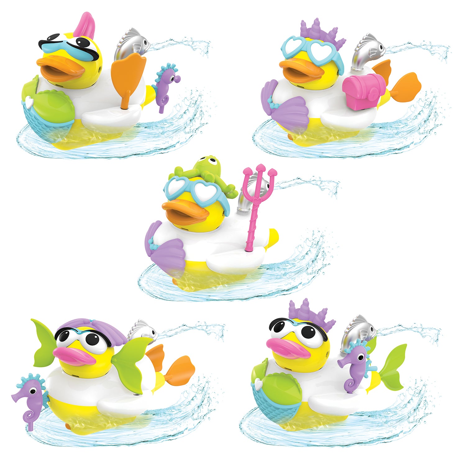 Yookidoo Jet Duck - Lav en havfrue