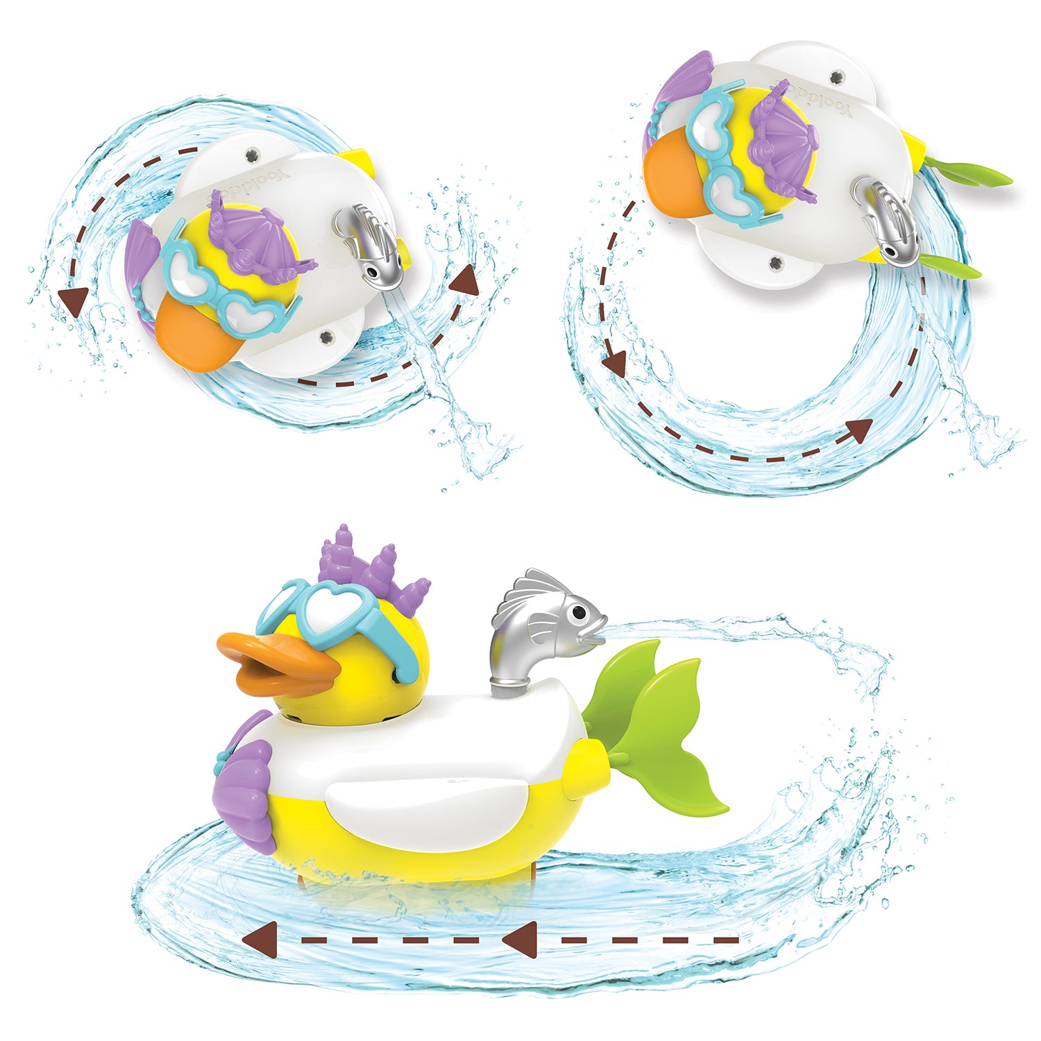 Yookidoo Jet Duck - Lav en havfrue