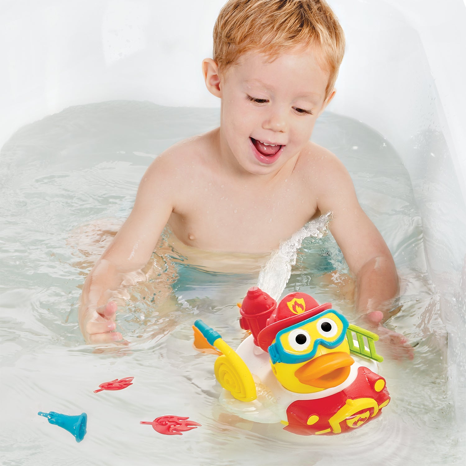 Yookidoo Jet Duck - Lav en brandmand