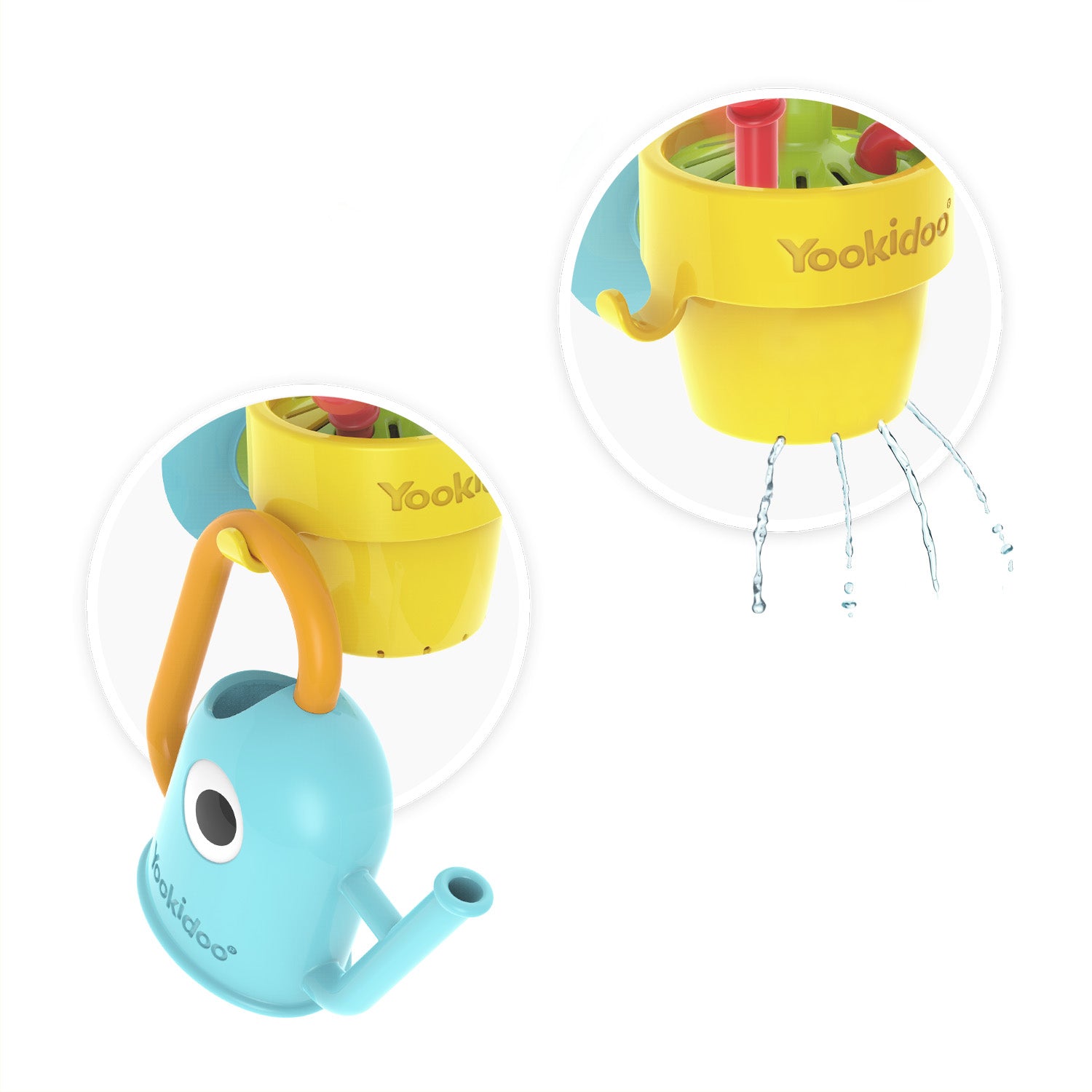 Yookidoo Peek-a-Bee Tub Flower