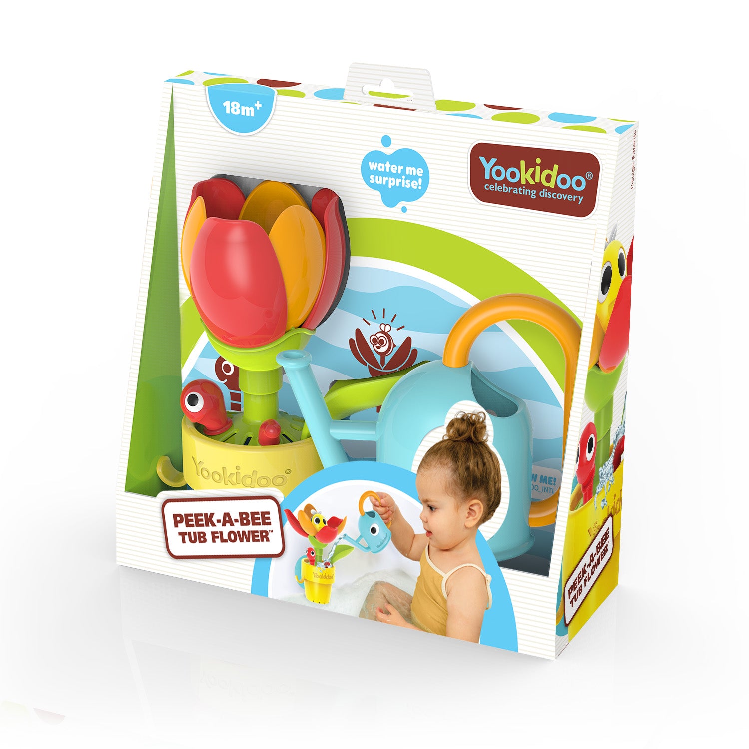 Yookidoo Peek-a-Bee Tub Flower