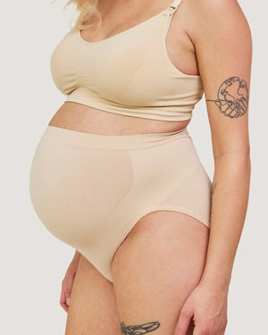 Carriwell Graviditetsstøttetrusser - Beige - XL