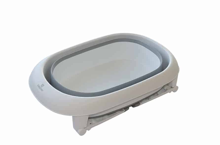 Badekar Foldbar - 100 l. - Hvid/grå