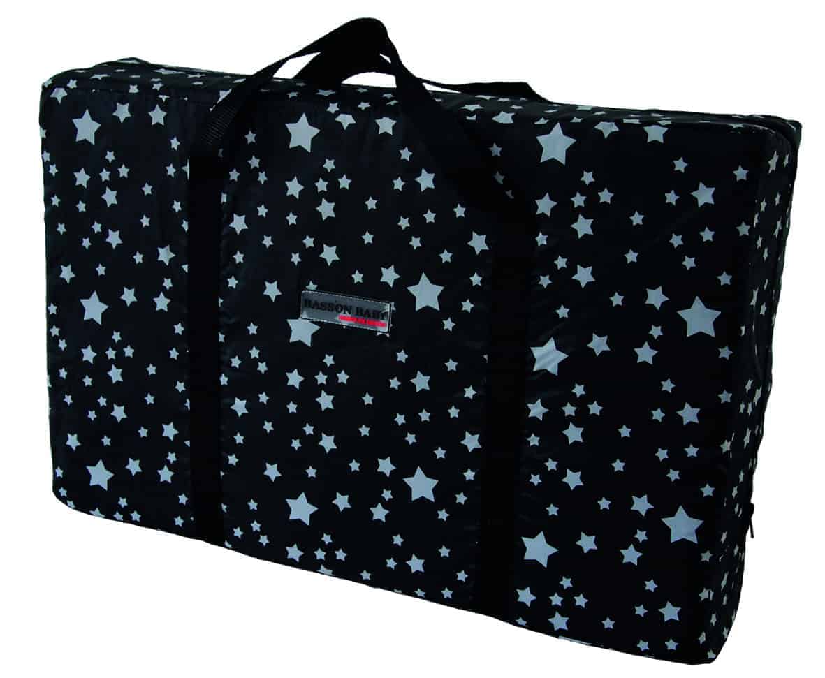 Foldemadras Sort m/ taske