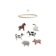 Gamcha uro bondegård hvid sort koral