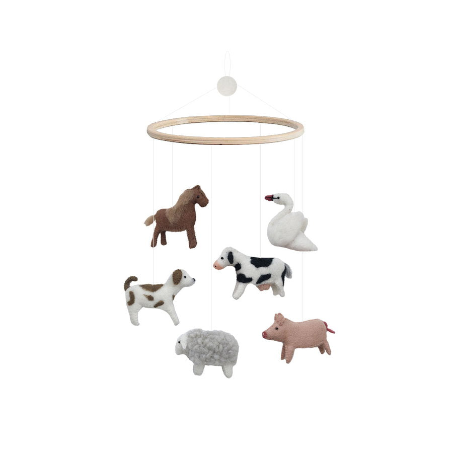 Gamcha uro bondegård hvid sort koral