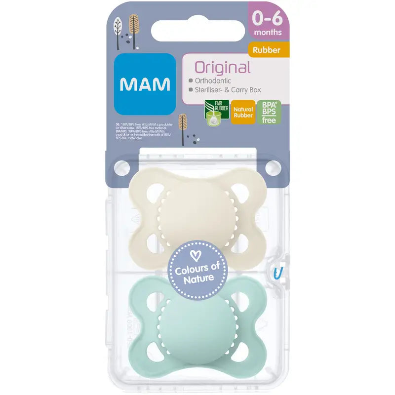 MAM Original Natural Rubber Neutral 0-6m