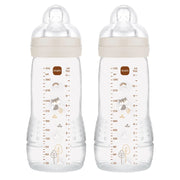 MAM Easy Active Baby Bottle 330ml 2p Neutral