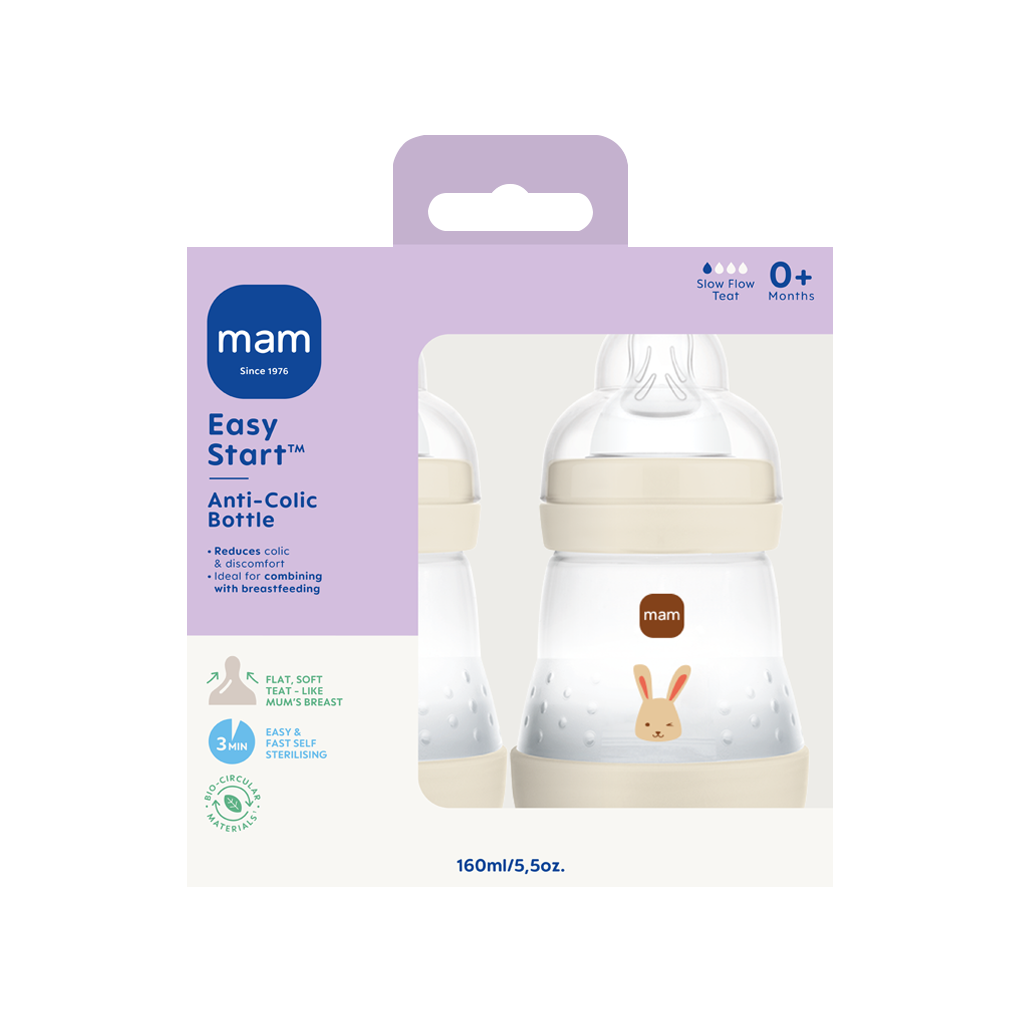 MAM Easy Start Anti - Colic 160ml 2p Neutral