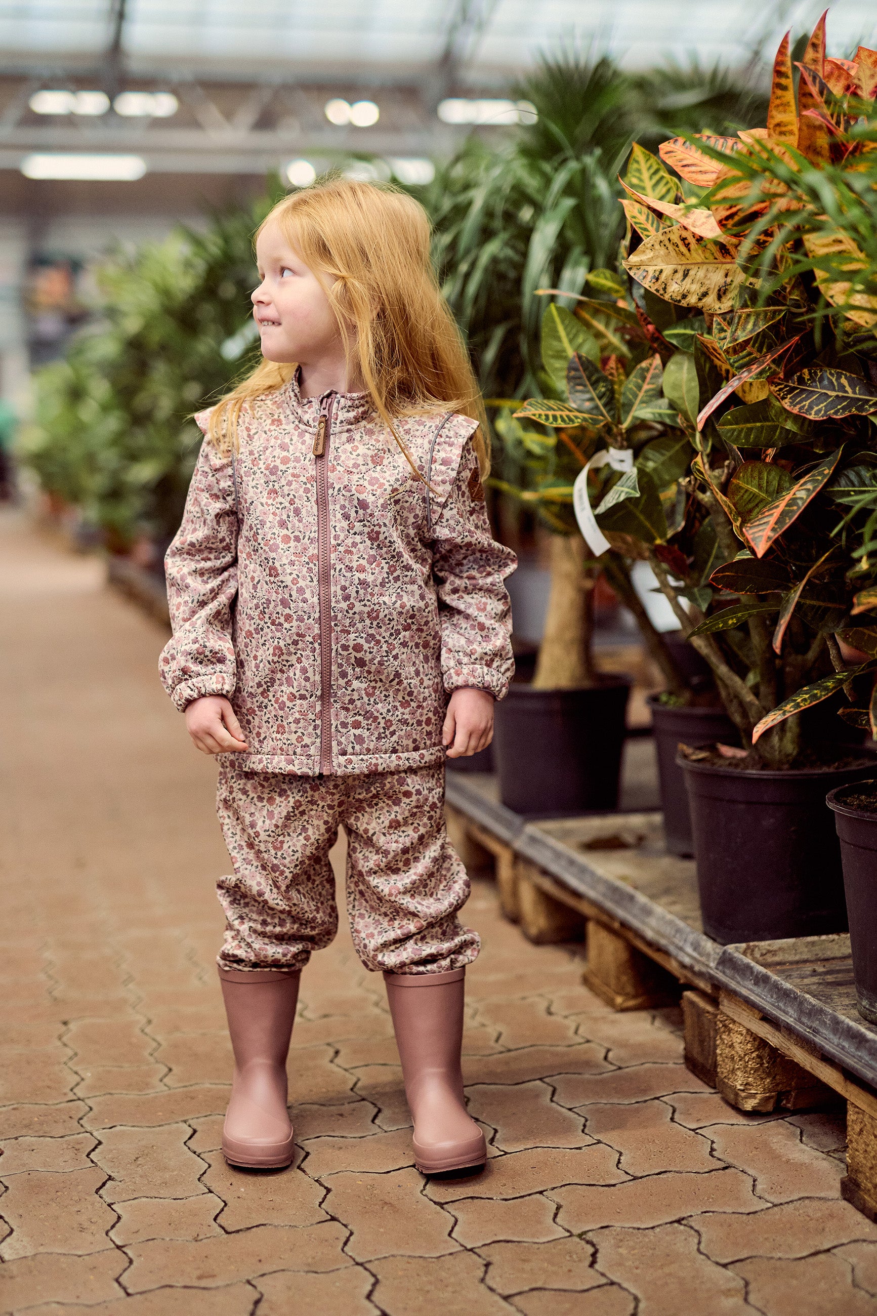 Mikk-Line Termosæt Soft - Floral Sketch