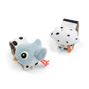 Done by Deer Håndledsranglesæt 2 stk. Happy clouds Blå