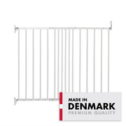 BabyDan MultiDan sikkerhedsgitter - hvid, 62,5-106,8 cm