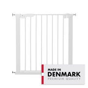 BabyDan Premier sikkerhedsgitter - hvid, 73,5-79,6 cm