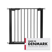 BabyDan Premier sikkerhedsgitter - sort, 73,5-79,6 cm