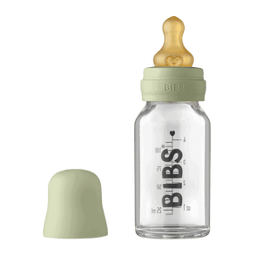 Bibs Glassutteflaske - Latex 110ml Sage
