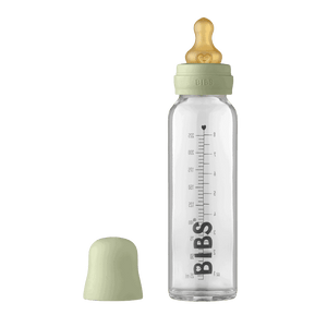 Bibs Glassutteflaske - Latex 225ml Sage