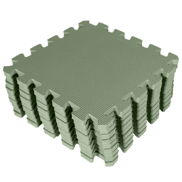 BabyDan Skumgulv - Soft Green