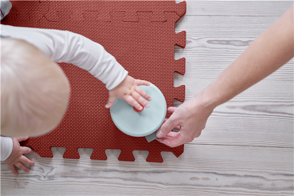 BabyDan Skumgulv - Warm Rose