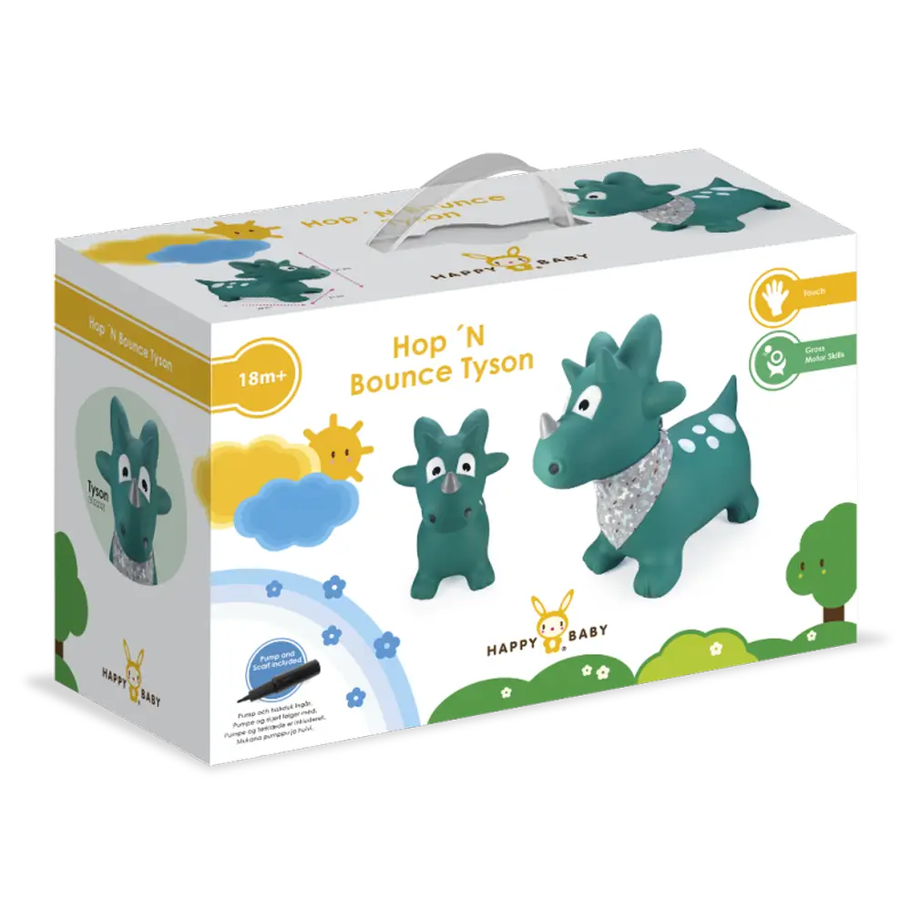 Happy Baby Hop 'N Bounce Hoppedyr Tyson