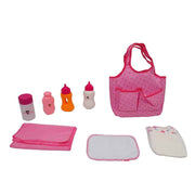 HF Diaper Bag with Doll Care