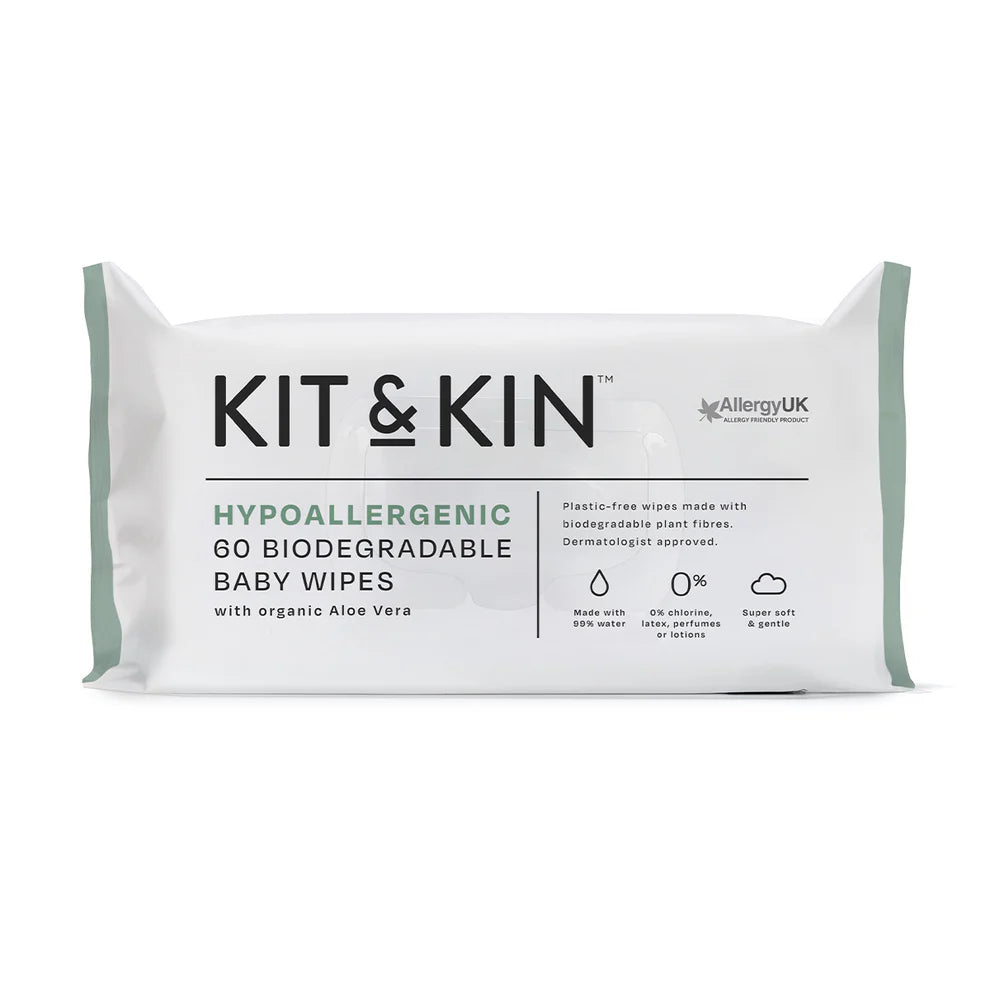 Kit & Kin Vådservietter (60 stk)