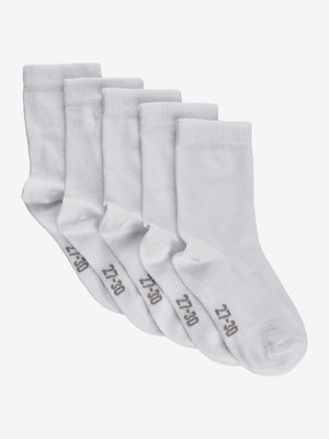 Ankel sokker -solid (5-pack) - White