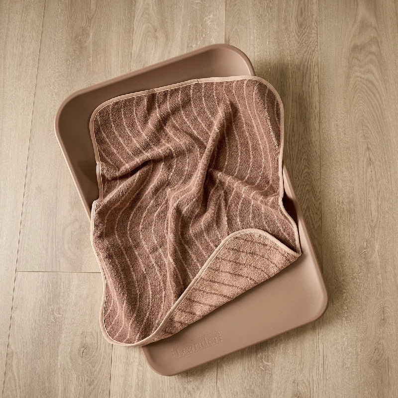 Leander Topper til puslepude - Woodland - Økologisk bomuld - Clay