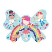 Floss & Rock - Puslespil i Facon 30 stk. - Rainbow Fairy