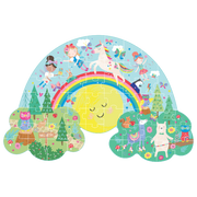 Floss & Rock - Puslespil i Facon 60 stk. - Rainbow Fairy